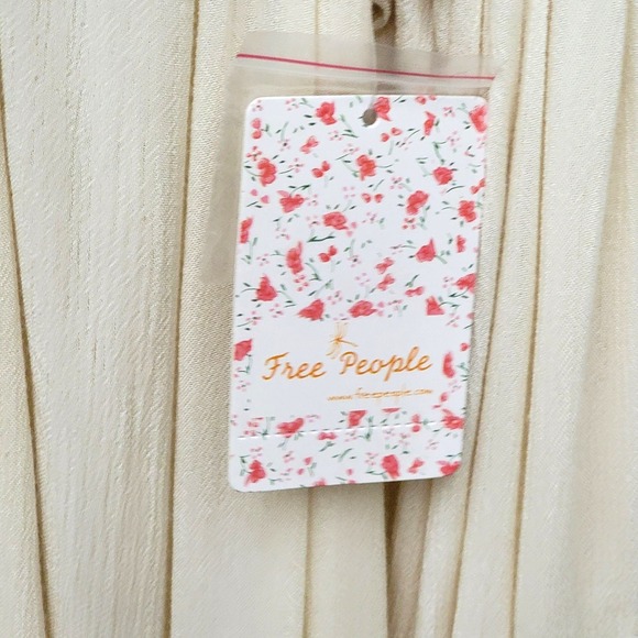 Free‎ People Fine And Mellow Blouse Long Dress Boho Upcycle DIY Victorian Ghost - Picture 16 of 16